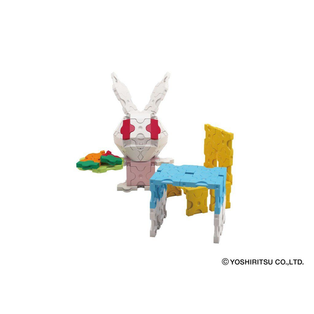  Bộ xếp hình sáng tạo LaQ Sweet Collection BUNNY - Chủ đề Ngọt ngào bé gái (Chú thỏ Bunny) 175 mảnh ghép 