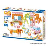  Bộ xếp hình sáng tạo LaQ Basic 211 PASTEL - Chủ đề Màu sắc nhẹ nhàng 350 mảnh ghép 