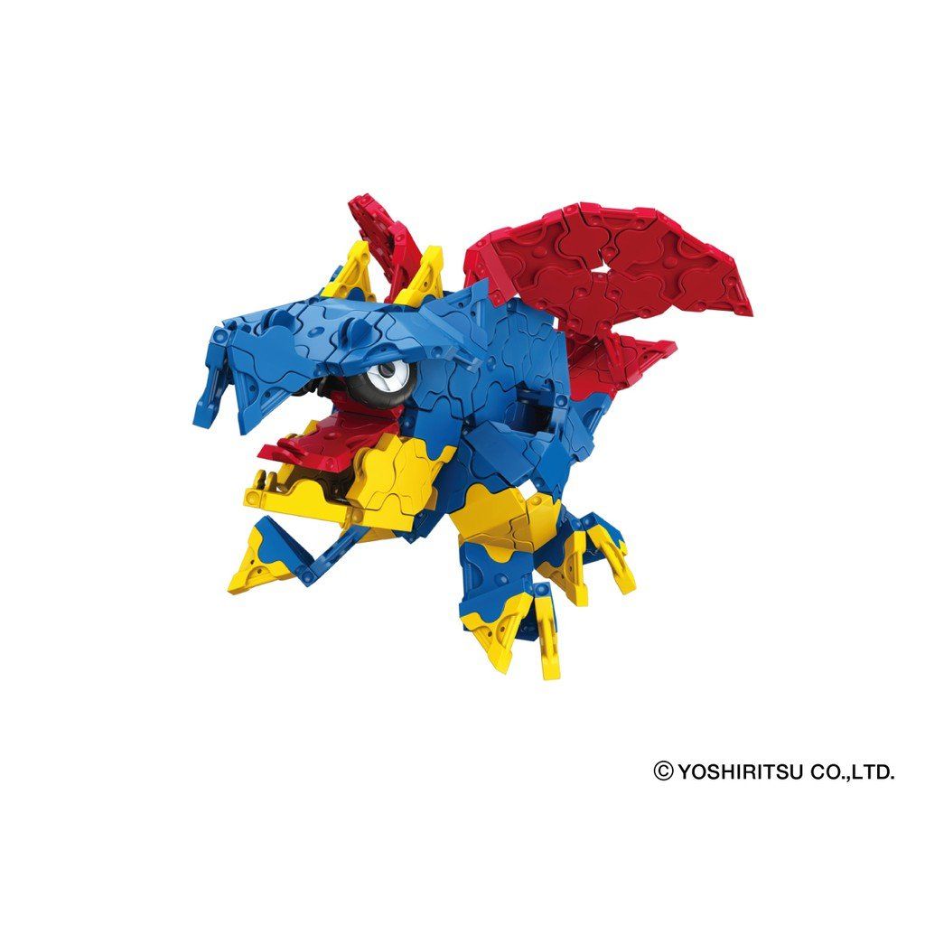  Bộ xếp hình sáng tạo LaQ Mystical Beast DRAGON - Chủ đề Sinh vật huyền bí (DRAGON) 260 mảnh ghép và 4 chi tiết Hamacron 
