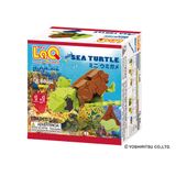  Bộ xếp hình sáng tạo tí hon LaQ Marine World MINI SEA TURTLE - Chủ đề Thế giới Đại dương (Rùa biển) 88 mảnh ghép 
