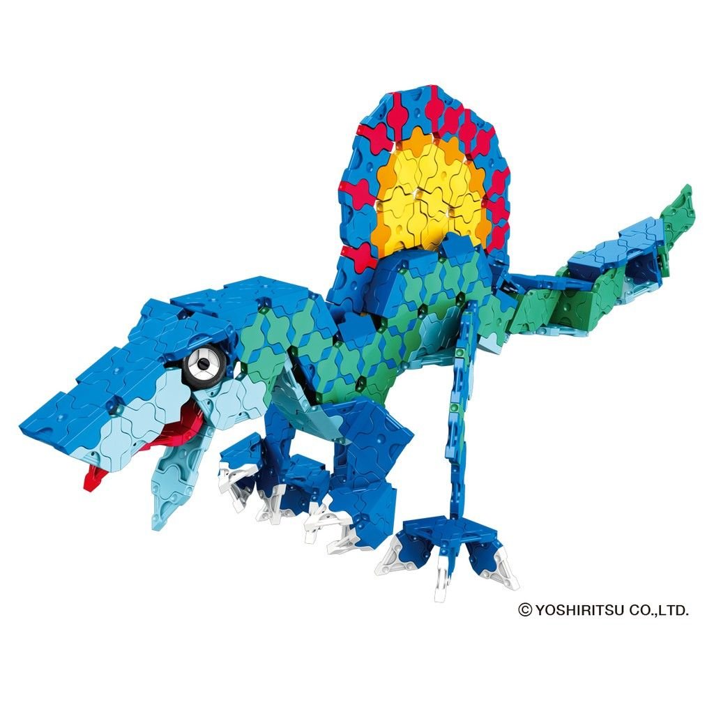  Bộ xếp hình sáng tạo LaQ Dinosaur World DINO KINGDOM - Chủ đề Thế giới Khủng long (Vương quốc) 980 mảnh ghép 