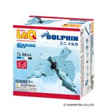  Bộ xếp hình sáng tạo tí hon LaQ Marine World MINI DOLPHIN - Chủ đề Thế giới Đại dương (Cá heo) 88 mảnh ghép 