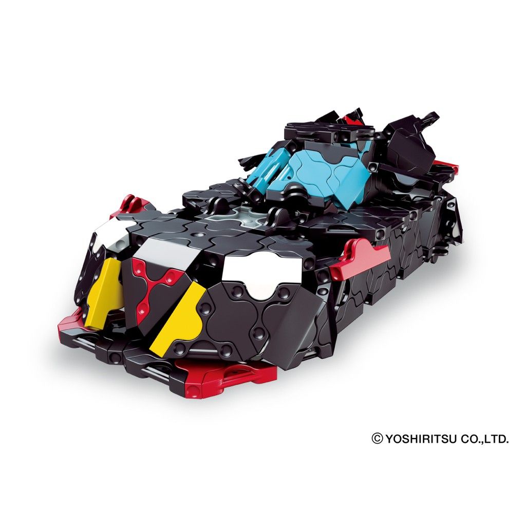  Bộ xếp hình sáng tạo LaQ Hamacron Constructor BLACK RACER - Chủ đề Phương tiện giao thông (Siêu xe) 280 mảnh ghép 