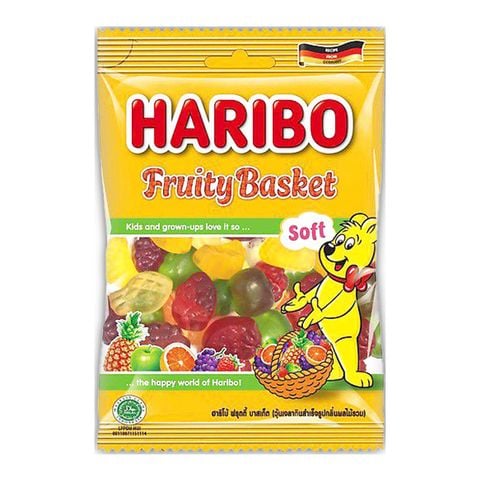 KẸO DẺO HARIBO FRUITY BASKET 80GR (THAI LAN)