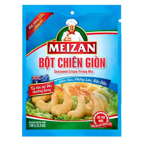 Bột chiên giòn Meizan xanh 150g