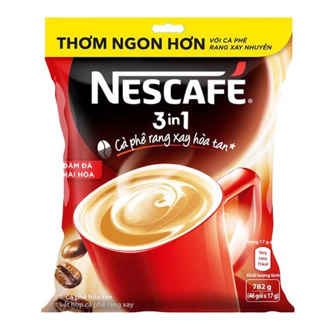 CÀ PHÊ NESCAFE 3IN1 CAFÉ ĐEN ĐÁ 35GOI X 16G