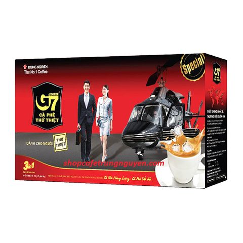 CÀ PHÊ HÒA TAN 3IN1 G7 288GAM X 18GÓI (TRUNG NGUYÊN)