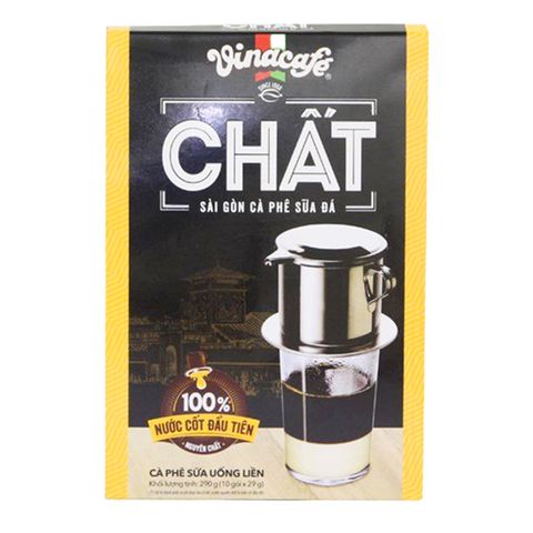 CÀ PHÊ SỮA VINACAFE CHẤT SÀI GÒN HỘP 29GR X 10GÓI  