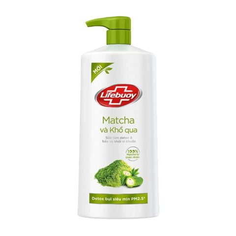 SỮA TẮM LIFEBUOY MATCHA & KHỔ QUA 850ML