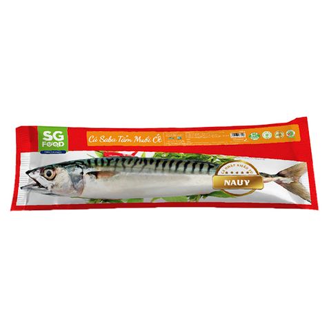 Cá Saba Nauy tẩm muối ớt SG Food 400g