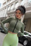  Áo khoác ngoài - Kenewomen bodycroptop coat 