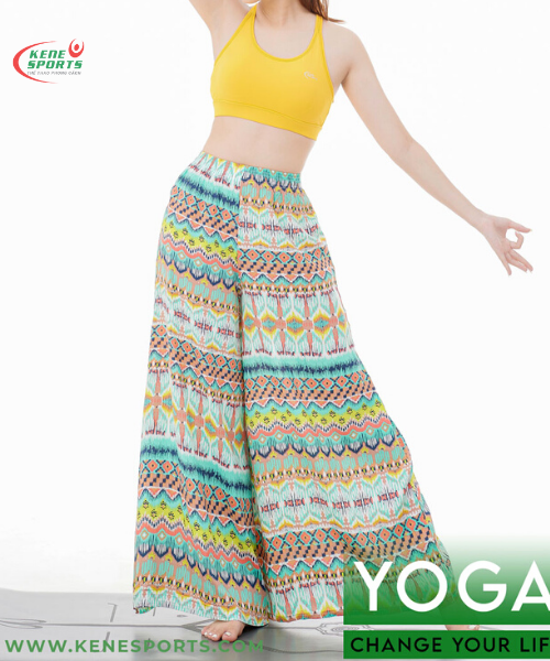  kenewomen Yoga wide leg trousers 