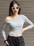  Kenewomen drop one shoulder croptop 