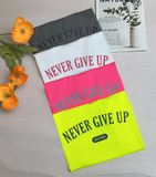  Áo Croptop Nữ - Kenewomen Never Give Up Croptop 