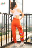  Kenewomen color Zumba long trousers 