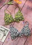  Áo bơi Bra bikini - Kenewomen leopard bikini bra 