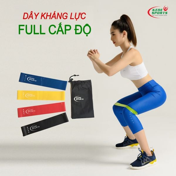  Dây kháng lực - Miniband 4 KENE 