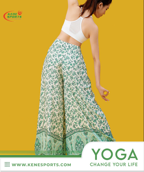  kenewomen Yoga wide leg trousers 