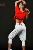  Áo Croptop cotton - Kenewomen Tie-Back croptop 