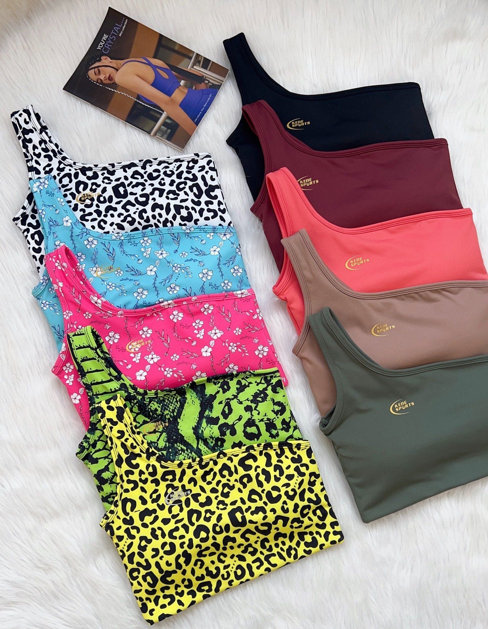  Áo Bra - Kenewomen one shoulder 3D bra 