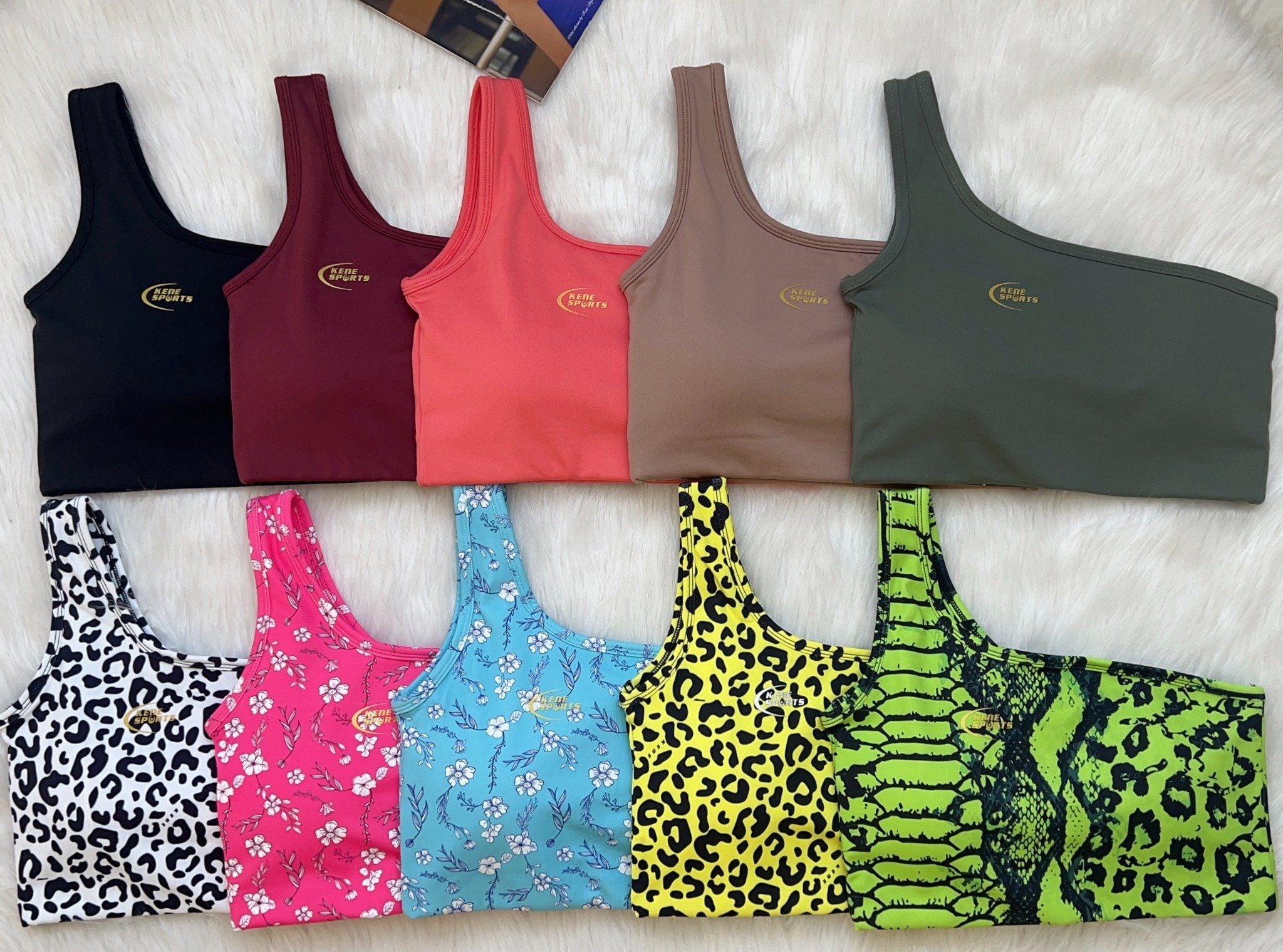  Áo Bra - Kenewomen one shoulder 3D bra 