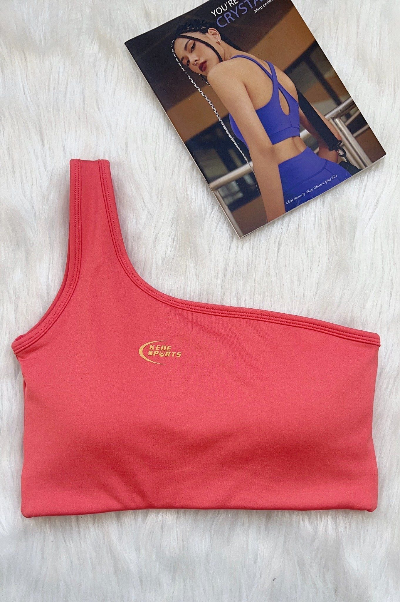  Áo Bra - Kenewomen one shoulder 3D bra 