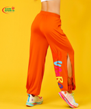  Kenewomen color Zumba long trousers 