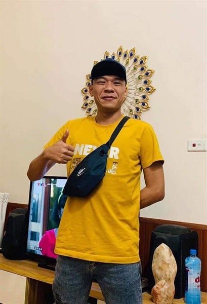  Túi đeo chéo XANH - Kene stomach bag 