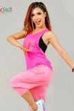  Áo tanktop Nữ - Kenewomen Emulsion Zumba Tanktop 