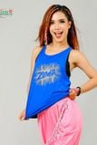  Áo tanktop Nữ - Kenewomen Emulsion Zumba Tanktop 