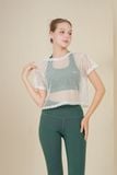  Áo Croptop lưới mắt to 