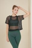  Áo Croptop lưới mắt to 