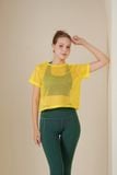  Áo Croptop lưới mắt nhỏ 