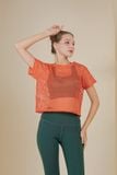 Áo Croptop lưới mắt nhỏ 