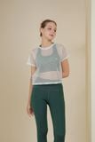  Áo Croptop lưới mắt nhỏ 