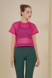  Áo Croptop lưới mắt nhỏ 