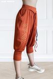  Quần lửng ống boom - Kenewomen 4 in string knot Zumba pant 