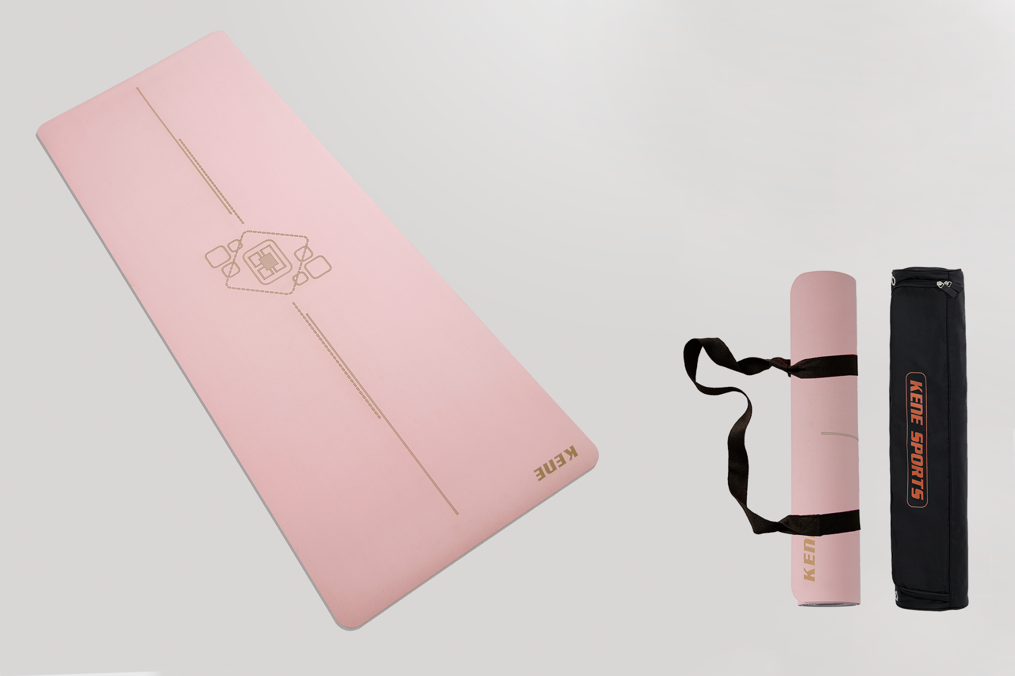  The Luxury Yoga Mat - Pink 