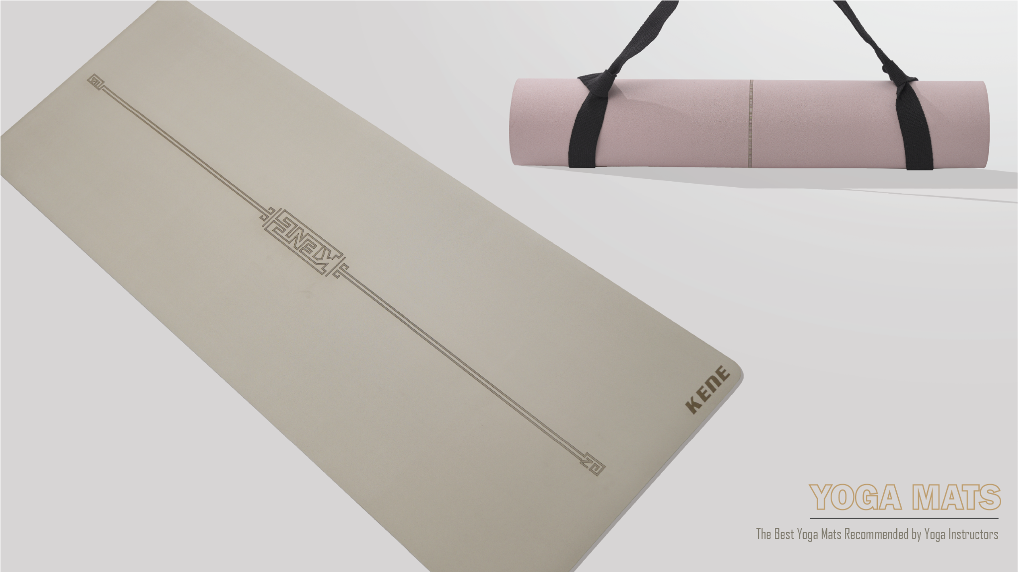  The Luxury Yoga Mat - Grey 