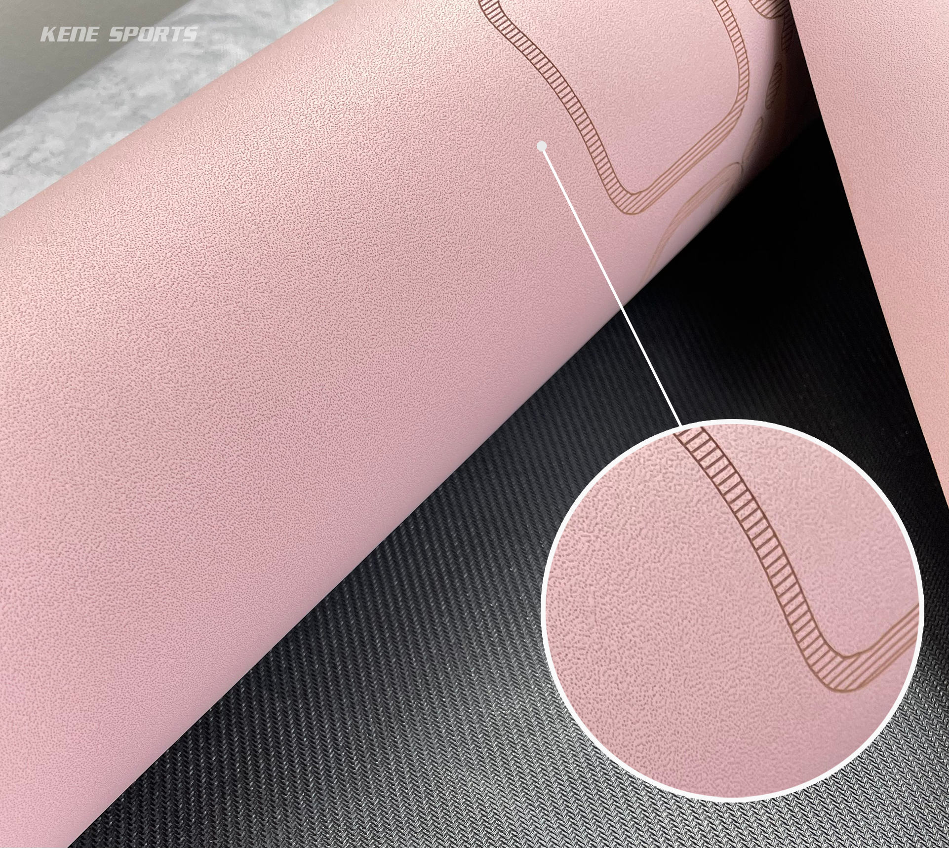  The Luxury Yoga Mat - Pink 