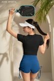  Áo Croptop Nữ - Kenewomen Croptop Basic 2112 