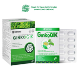  TPBVSK GINKOQIK - Viên Uống Tăng Cường Tuần Hoàn Máu Não, Hỗ Trợ Hoạt Huyết 