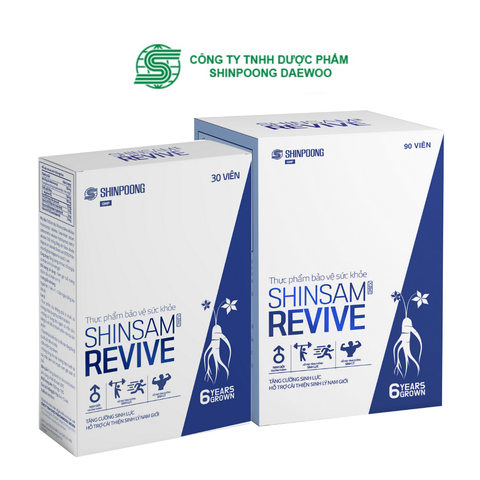  TPBVSK SHINSAM REVIVE - Viên Uống Tăng Cường Linh Lực Cho Nam Giới 