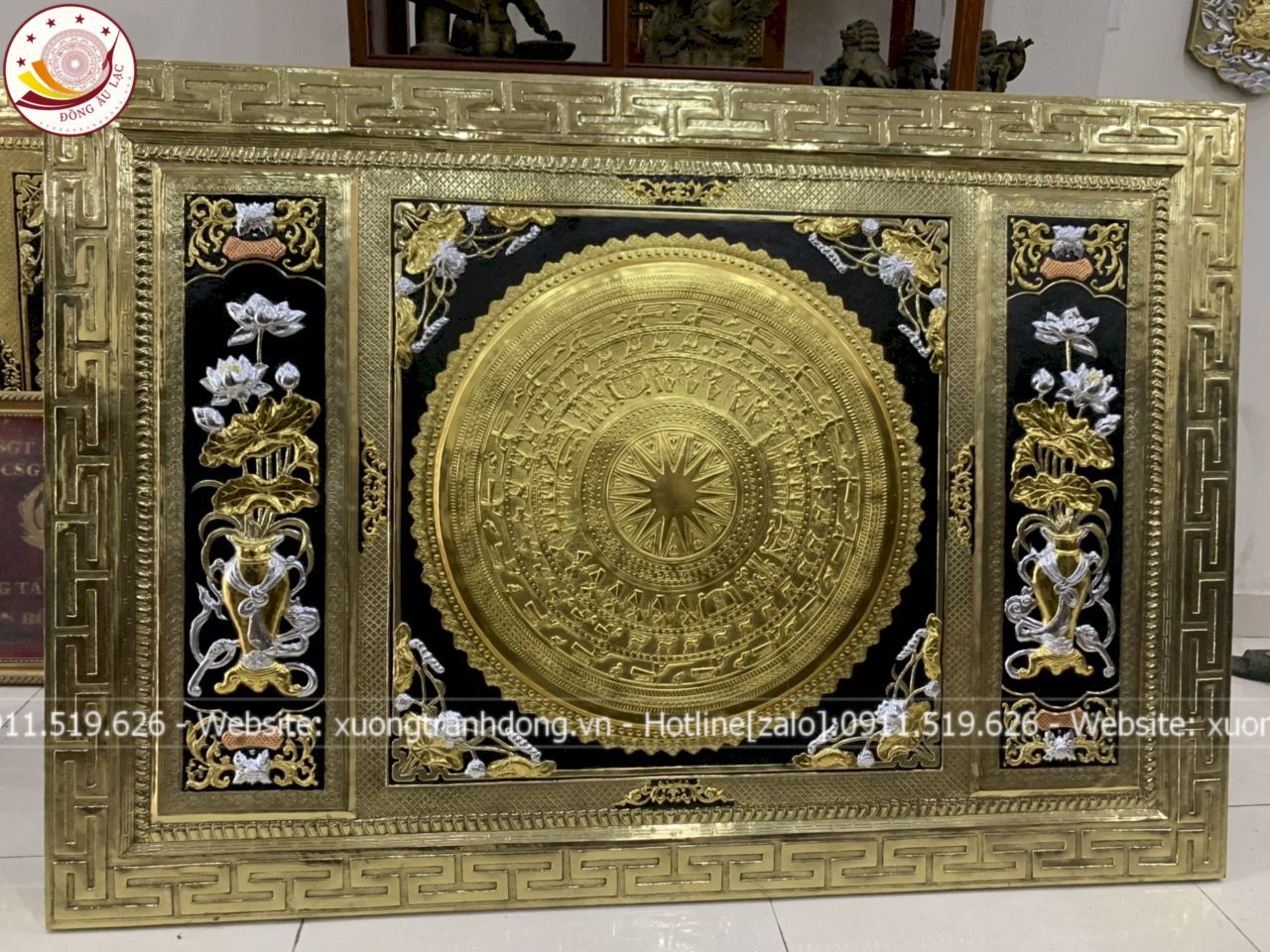 tranh trong dong dong vang dat vang kich thuoc 1m55x88cm xuong tranh dong