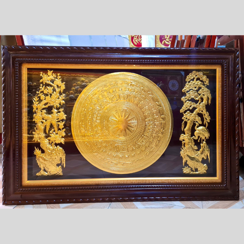 tranh đồng mừng tân gia