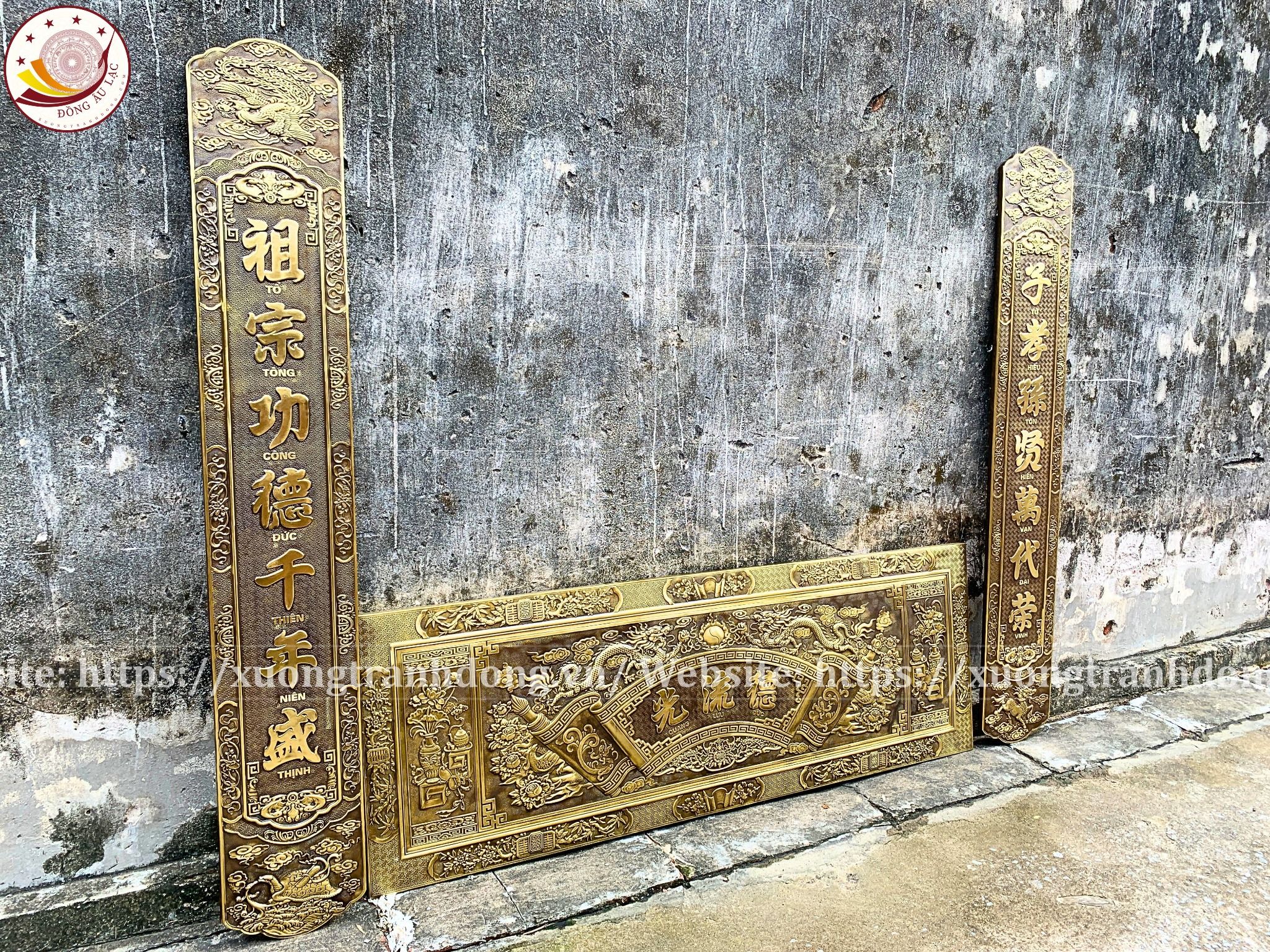 dai tu cau doi dong vang 155cm xuong tranh dong