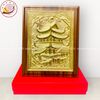 tranhquatangdanhlamchuamotcotdongvangdebankichthuoc20x25cmxuongtranhdong