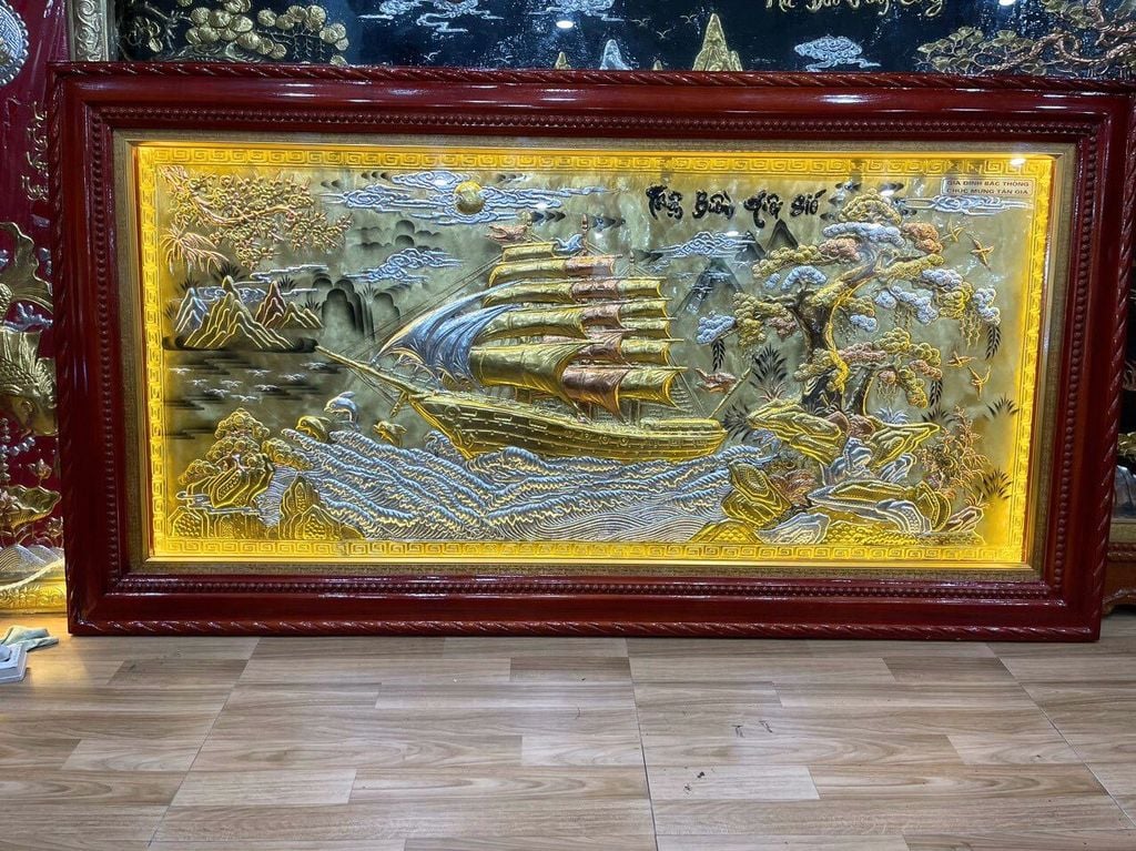 tranh đồng phong thủy