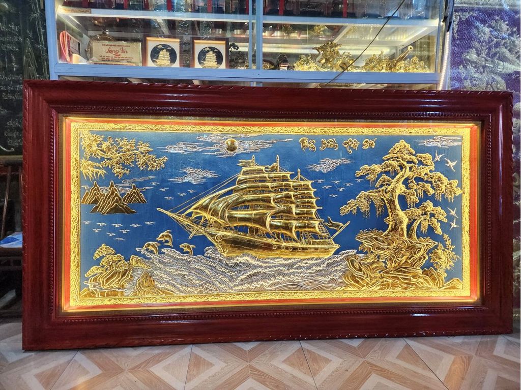 tranh đồng thuận buồm xuôi gió
