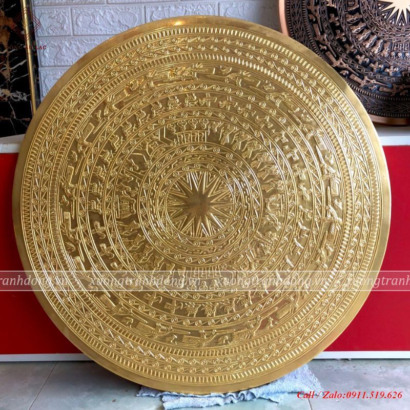 mat trong dong duc noi duong kinh 60cm thep vang 24k
